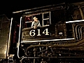 C&O 614 Steam Locomotive Night Photo Shoot