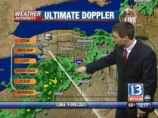 VIDEO: 13WHAM Weather Authority Midday Forecast - April 16,  2010