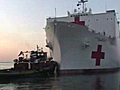 USNS Comfort ships out