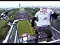 De patins na Torre Eiffel