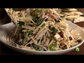 How to make turkey salad with celery root and apple