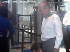 TSA pats down Donald Rumsfeld