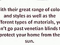 Save Money by Buying Venetian Blinds Online