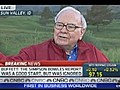 Buffett: Battle Over Debt Ceiling is Silly