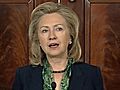 Clinton Says US Must Stay Vigilant Against Terrorism