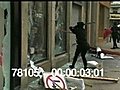 PROTESTER ATTACKS STORE - HD