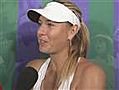 &#039;Amazing&#039; achievement for Sharapova