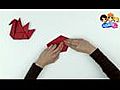 Origami - Faire un origami en forme d’oiseau - Origami enfant - vidéo pour enfant