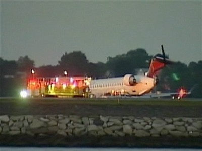 Boston planes collide