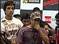 Salman Khan mobbed in Hyderabad