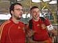 A Viena a animar a 'La Roja'