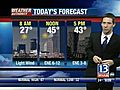 VIDEO: 13 WHAM Weather Authority Morning Forecast 11-17-2009