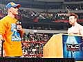 Mark Cuban moderates a WWE Championship TLC Showdown