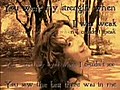 Celine Dion - Because You Loved Me lyrics