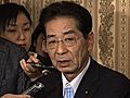 仙谷官房副長官、菅首相の退陣時期について6月中にも退陣するとの認識示す