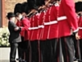 Irish Guards prepare for royal wedding