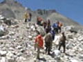 On top of the world: Olympic torch reaches Mt Everest