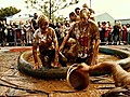 It’s one big mess at gravy wrestling tourney