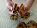 Solar Cooked Chocolate Chip Cookies