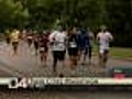 Soggy Weather For Twin Cities Marathon Runners