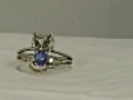 Silver Tanzanite Rings,  Sterling Silver Ring With Tanzanite