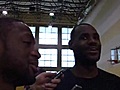 Dwyane Wade and LeBron James joke about apocalypse,  joint interviews