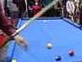 Amazing Power Draw Stroke Pool Trick Shot