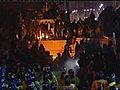 Hundreds arrested after protest violence