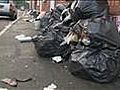 Rubbish piling up