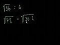 Learn about Simplifying radicals