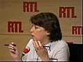 Martine Aubry répond aux auditeurs de RTL (26/05/10)