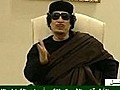 Libysches Fernsehen zeigt Bilder von Gaddafi