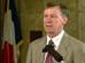 Web Extra: Hickenlooper On Perea Resignation