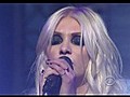 THE PRETTY RECKLESS Make Me Wanna Die (music video) 2010 The Late Show With David Letterman