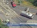 Raw Video: Trucker Dies in Collision With Train