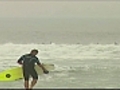 Surfers ride Earl’s waves in New Jersey