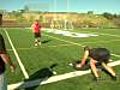 Tire Push/Pull Football Drill