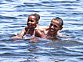 Obama nada en aguas del Golfo tras derrame