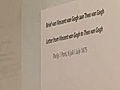 Most of the letters wrote to brother Theo