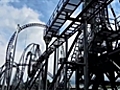 Steepest roller coaster in the world