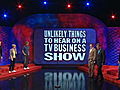 Unlikely Things to Hear on a TV Business Show