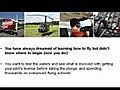 Private Pilot License Groundschool Training -  PPL JAR JAA FAA ATP