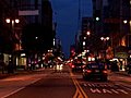 Broadway Dusk Stock Footage