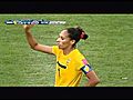 Megan Rapinoe to Abby Wambach goal in 122&#039;   USA vs. Brazil   2011 Women’s World Cup