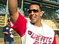 Puerto Rico: Daddy Yankee hits the baseball field