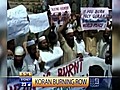 Obama speaks against Koran burning