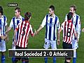 Liga BBVA. Jornada 14. Real Sociedad 2-0 Athlétic