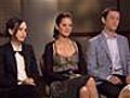 Page,  Cotillard, Gordon-Levitt on &#039;Inception&#039;