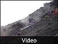 9. Amazing video of high speed molten rock! - Antigua, Guatemala