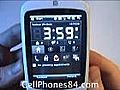 Verizon XV6900 HTC Touch screen Smartphone Demo